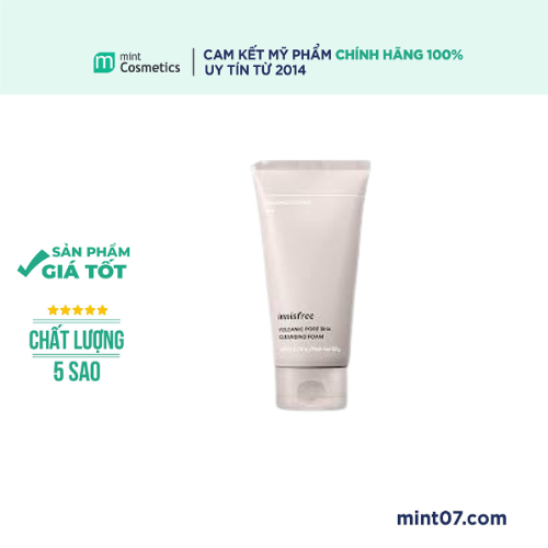 Sữa Rửa Mặt Innisfree Volcanic Pore BHA Cleansing Foam 150G