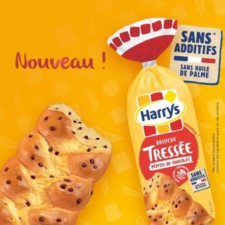 BÁNH MÌ HOA CÚC HARRYS BRIOCHE TRESSEE PHÁP