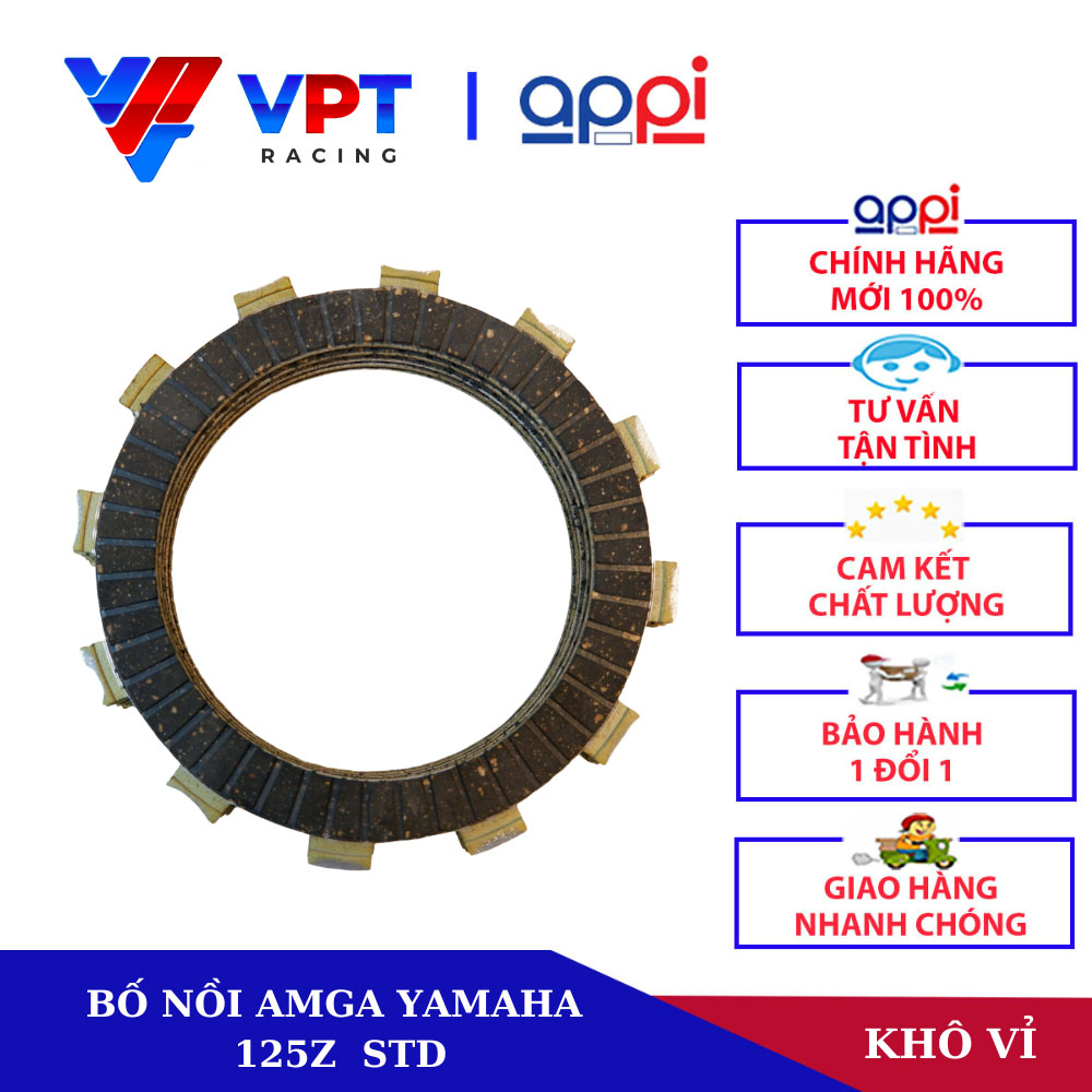 Bố nồi amga cho xe Yamaha Y125Z Racing STD chính hãng APPi