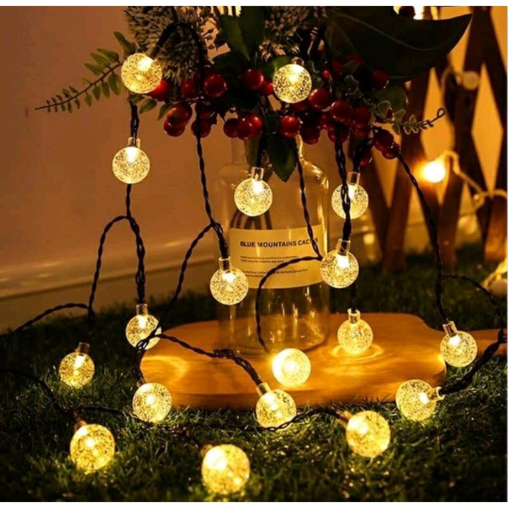 Bộ Đèn Nháy 50M Kim Cương, Dây Led 50M Trang Trí Tiểu Cảnh Siêu Đẹp
