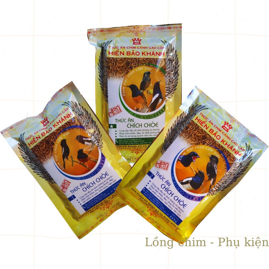 Cám chim Chích Chòe Cám Chòe Hiển Bảo Khánh cao cấp số 1, 2 giá rẻ