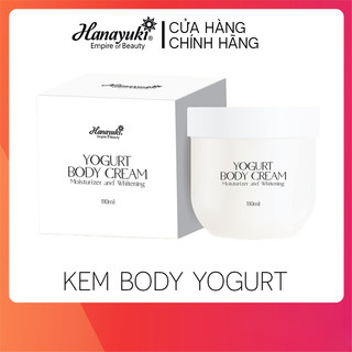 Kem Body Sữa Chua Yogurt Body Cream Hanayuki 110ml