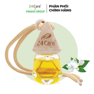 Lọ treo tinh dầu Hoa Lài 24Care nguồn gốc thiên nhiên 7ml