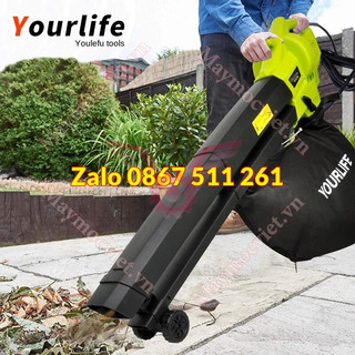 Máy thổi hơi hút rác lá cây chạy điện Sumo 2250A