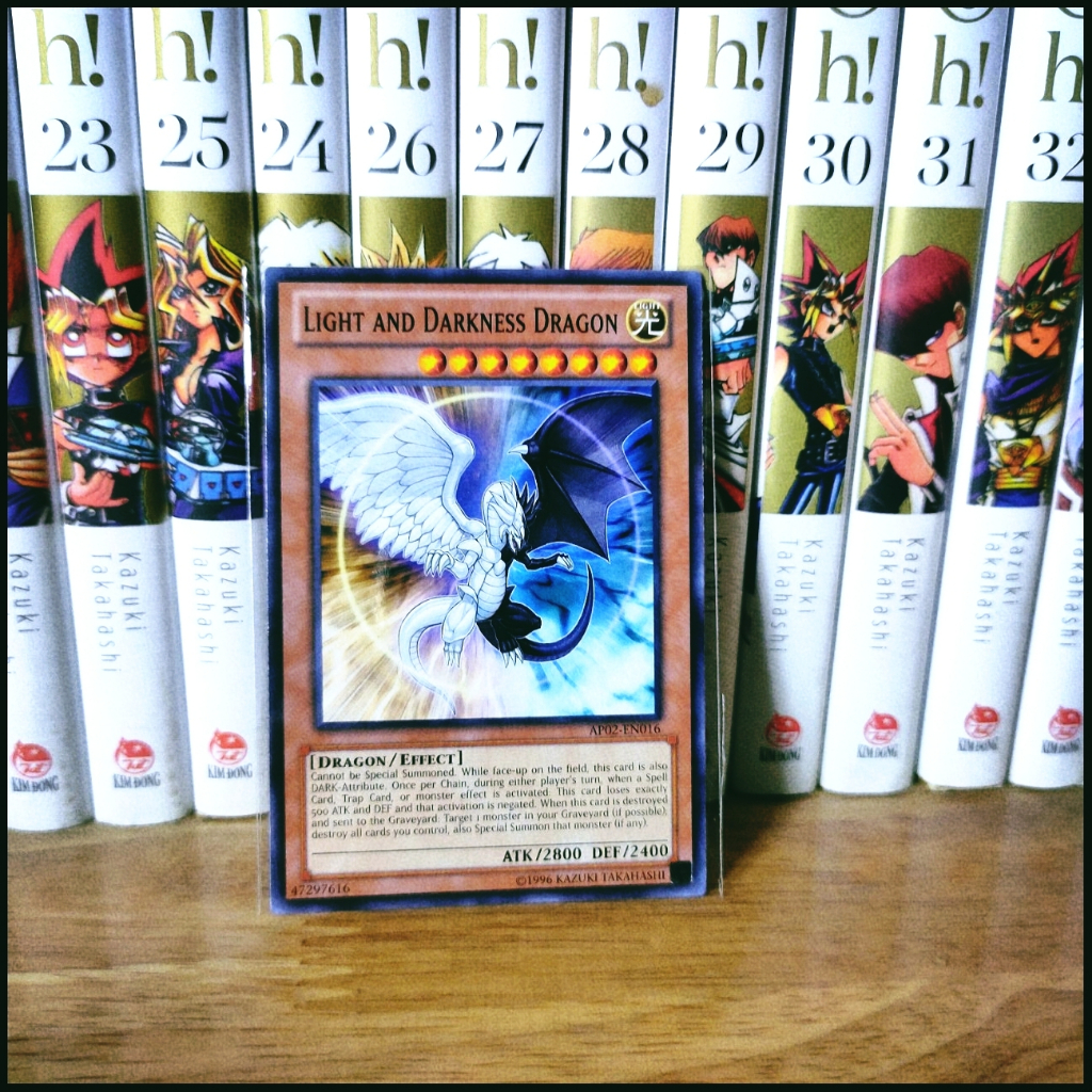 Thẻ bài Yugioh Chính Hãng Light and Darkness Dragon - Common
