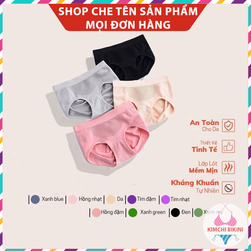 Quần lót nữ, quần chip kháng khuẩn xuất Nhật (45-65kg) KIMCHIBIKINI QL002