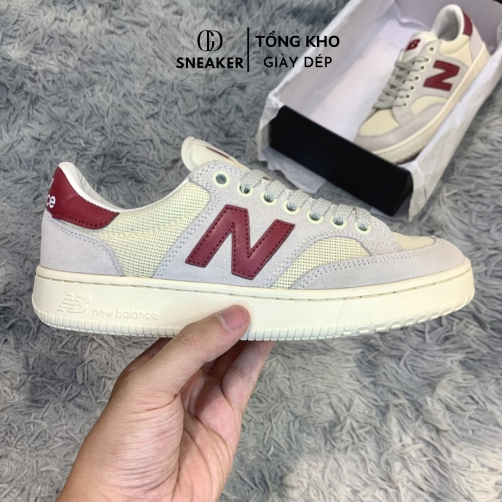 Giày thể thao Nam Nữ NB CRT 300 2.0 Màu Đỏ, Giày Sneaker NB Đỏ cao cấp Full Box Bill sneaker1111