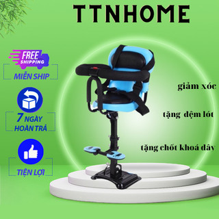 Ghế trẻ em ngồi xe máy tay ga ghế ngồi xe đạp điện cho bé