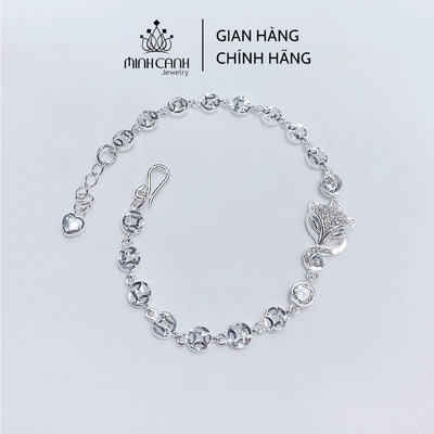 Lắc Tay Bạc Nữ Hồ Ly Kim Tiền Minh Canh Jewelry