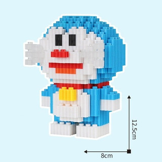 Mô hình lắp ráp mini doraemon anime 3d cute Teemo LG-35