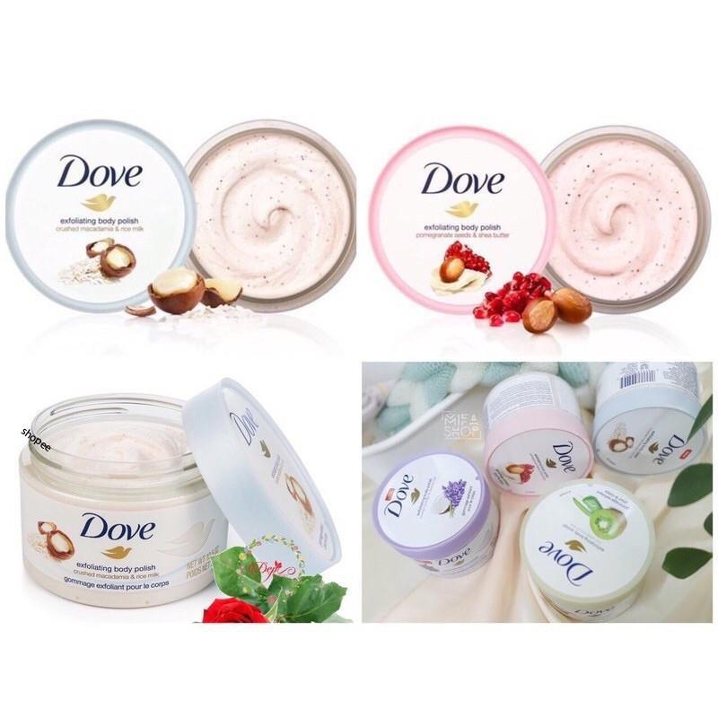 Tẩy Da Chết Dove 225ml