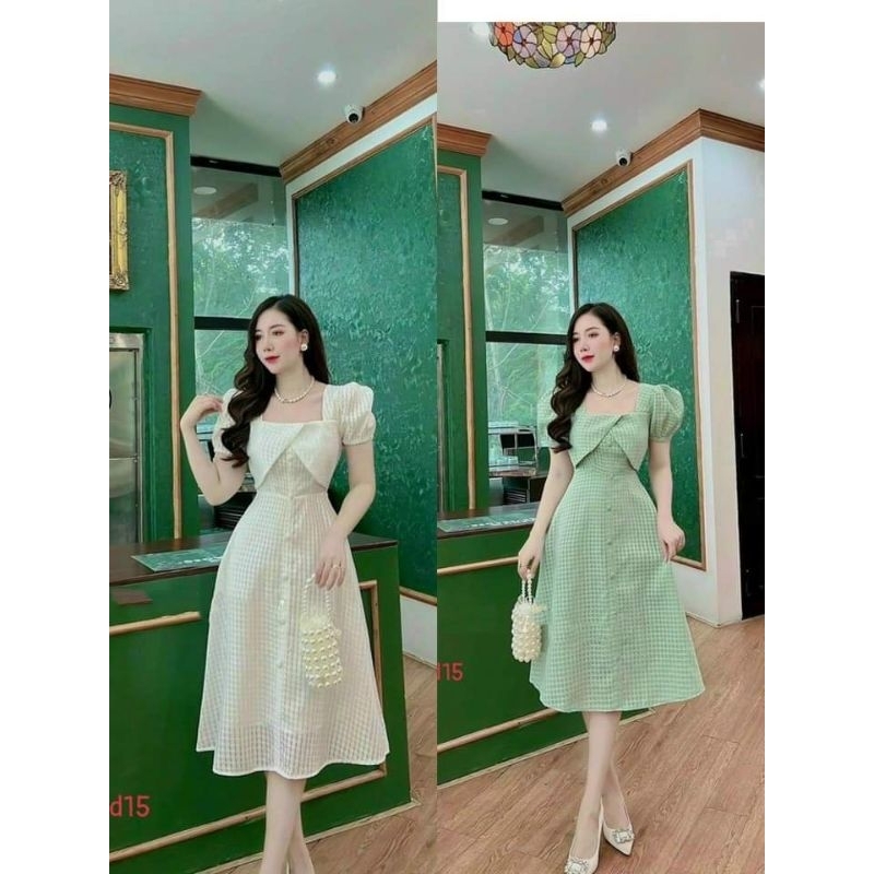 Đầm tiệc chất xốp