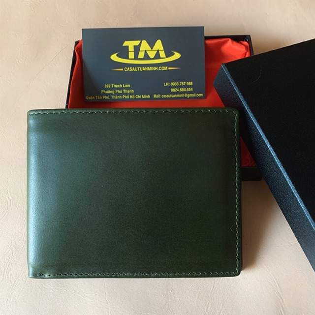 Bóp Ví Nam Chất Liệu Da Bò Cao Cấp