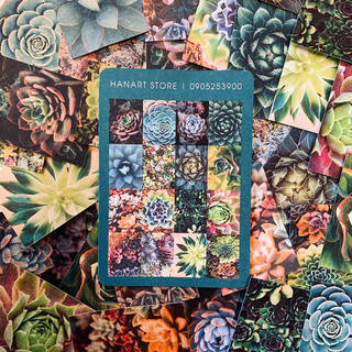 Sticker, Hình Dán Siêu Xinh 2023 [HANART STORE] Dùng làm Thiệp Handmade Độc Lạ