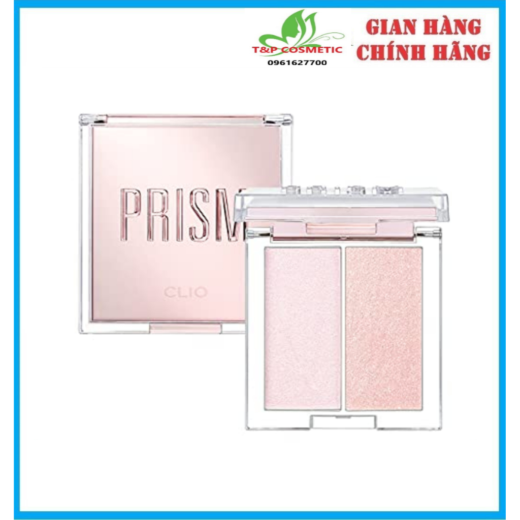 Phấn Bắt Sáng Clio Prism Highlighter Duo 7g