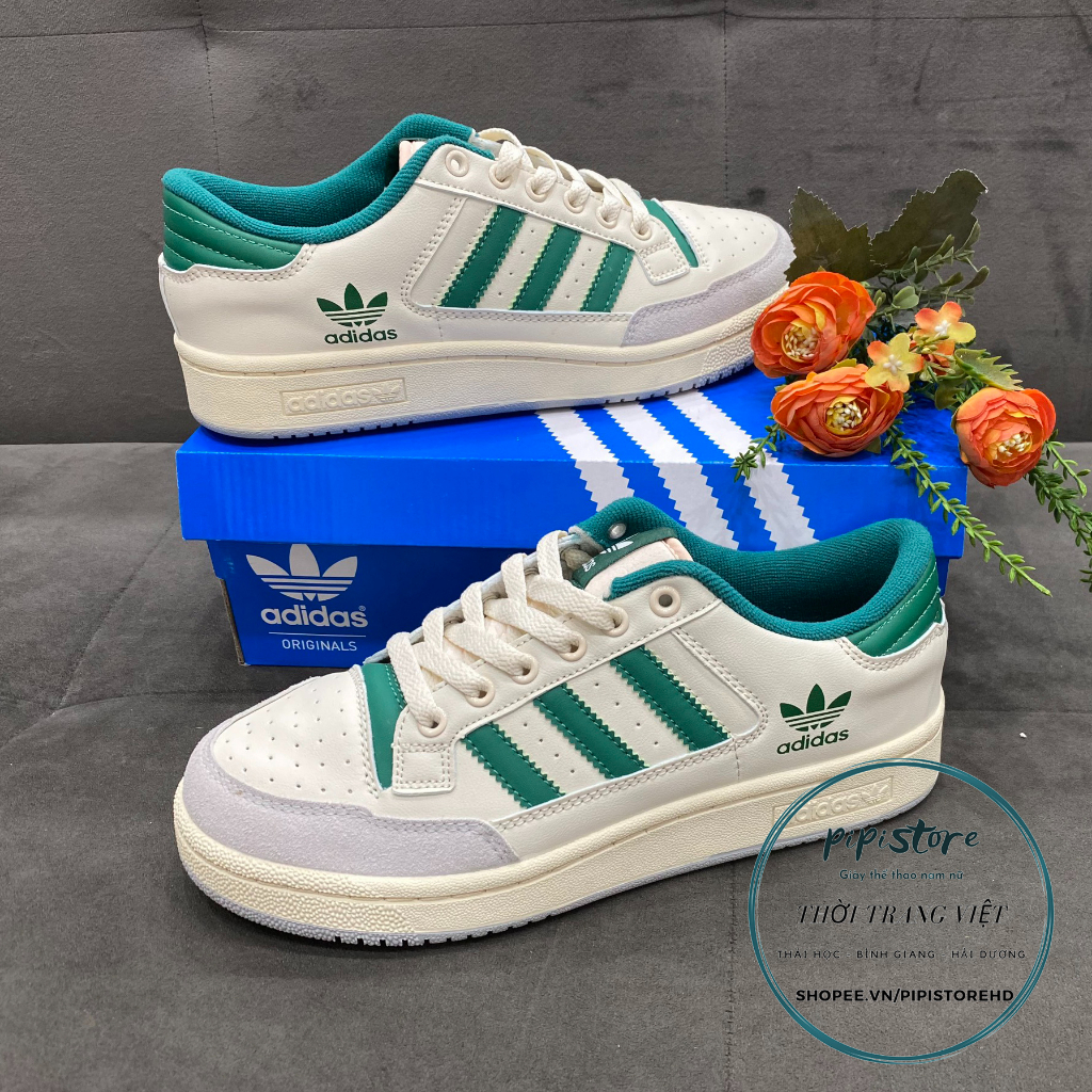 Giày Adidas forum, adidas Forum vệt xanh – size 36 - 43 full box - bill giấy gói