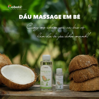 Dầu massage & chăm sóc em bé Coboté 100ml