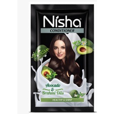 Dầu xả Yutika Nisha chắc khỏe bóng mượt Bơ và Dầu Brahmi gói 6ml