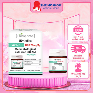 Kem dưỡng Bielenda Dr. Medica Anti-acne Dermatological giảm mụn , dưỡng ẩm , chăm sóc da