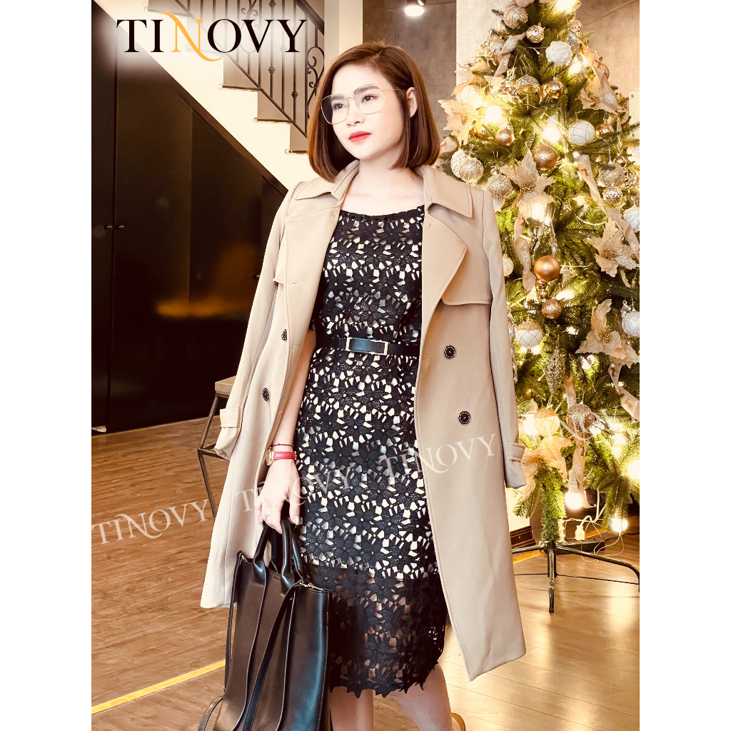 Áo Mangto Cổ Đức Dáng Lửng TINOVY MT2202