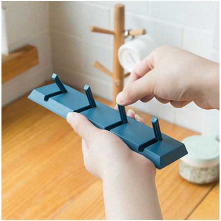 Thanh 4 Móc Dán Tường Siêu Chắc Móc Dán Treo Tường THANH 4 MÓC