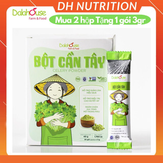 Bột cần tây hữu cơ sấy lạnh nguyên chất Dalahouse