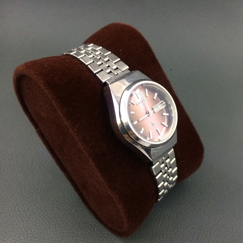 Đồng hồ nữ Citizen Nhật 2 jewel màu đồi mồi