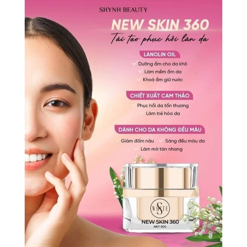 Kem new skin 360 mẫu mới chính hãng  (HSD: 2025)