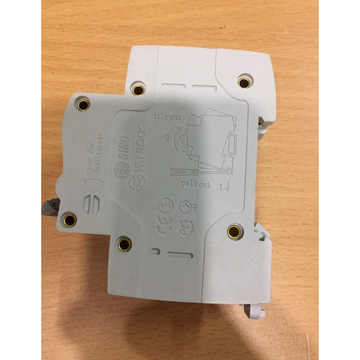 CB tép  2P Sino 10A, 16A, 20A, 25A, 32A, 40A, 50A, 63A, 80A, 100A.