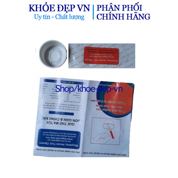 Que Thử HIV - Test Thử Nhanh HIV Tại Nhà FASTEP MỸ STRIP HIV RAPID TEST