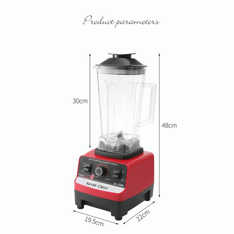 Máy Xay Công Nghiệp Máy say sinh tố đa chức năng, thích hợp để dễ dàng làm rau, trái cây, sinh tố và sữa
