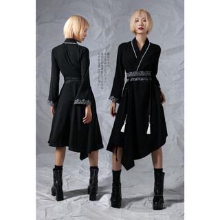 Đầm Yukata Vạt Chéo Thắt Dây - Đầm Seikaku Ver2