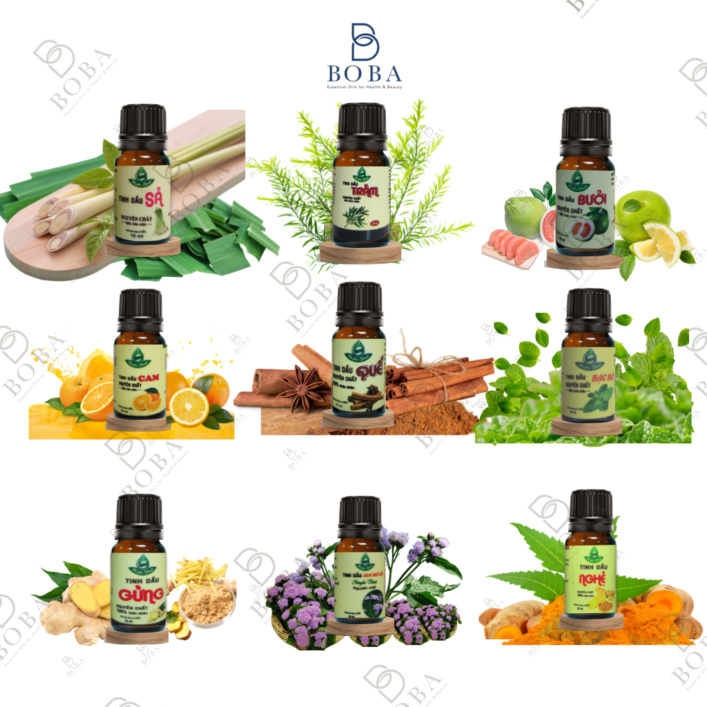 (HCM) Tinh Dầu Thiên Nhiên Huyền Thoại Thư Giãn, Giảm Stress, Kháng Khuẩn, Thơm Phòng - bobashop.vn