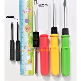 Tua vít, Tuốc lơ vít, vít me 2 cạnh 4 cạnh