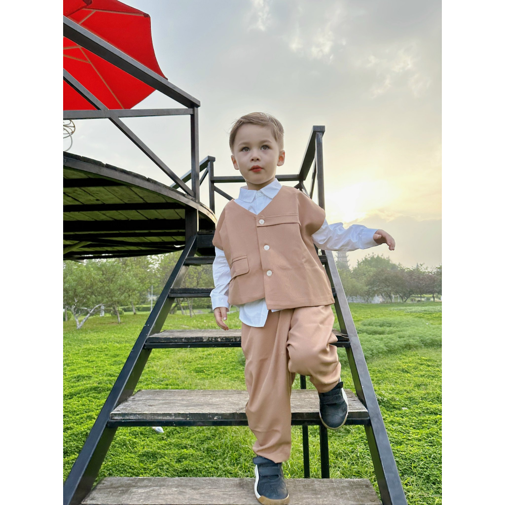 Set vest Hàn quốc