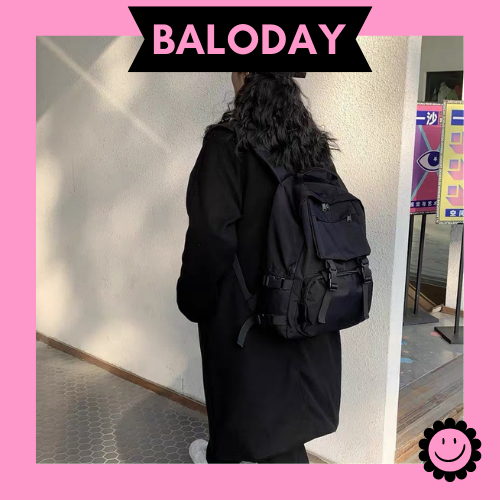 Balo nam nữ màu đen Unisex quốc dân  khuyên dùng