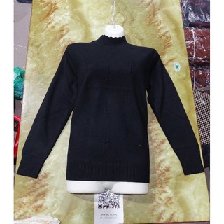 Áo len nhung cổ cao cho bà cho mẹ