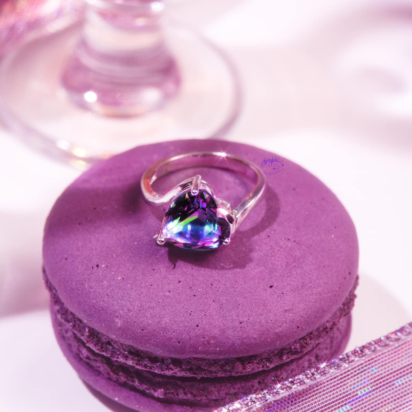 Nhẫn Bạc Medusa Secret Magic Topaz SP005474 Gypsy.lala