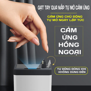 Hộp để tăm thông minh cảm biến hồng ngoại, tự động lấy tắm