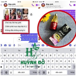 Serum Chấm mụn 12h Huỳnh Đỗ