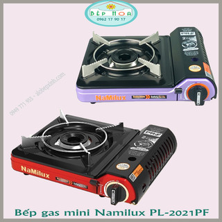 Bếp ga mini Namilux 2S CHỐNG CHÁY NỔ PL-2021PF - bếp gas du lịch PL2021PF - MẪU MỚI NHẤT - Bếp Hoa