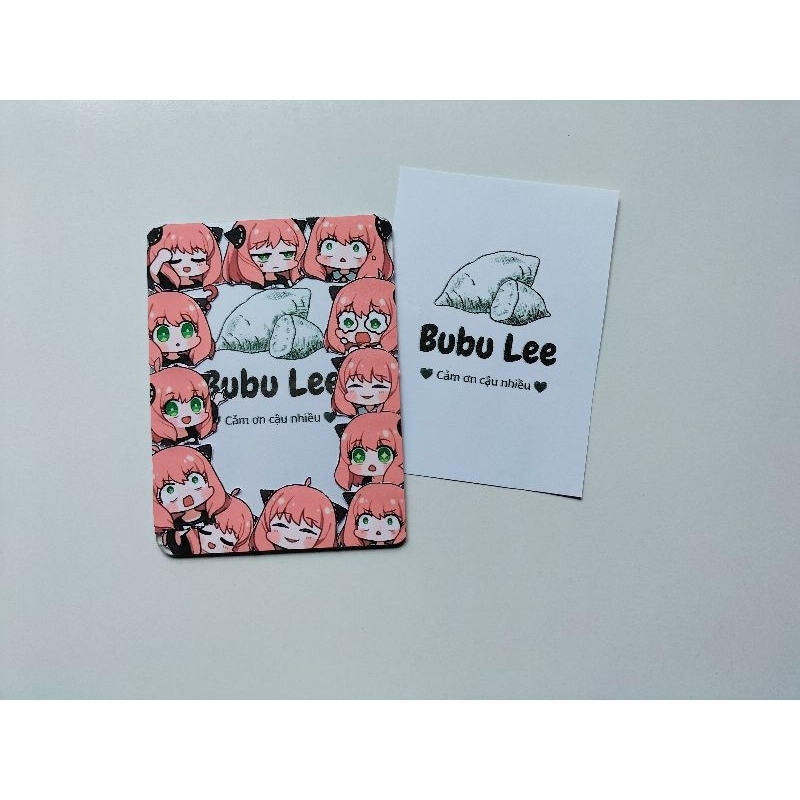 Thẻ nhựa trang trí bảo vệ card _ toploader meme anime theo yêu cầu