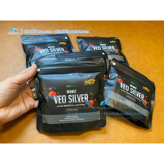 Men Vi Sinh Wawiz VEO SILVER Túi Zip 180gr. Ví Sinh Làm Trong Nước, Phân Hủy Chất Thải Thức Ăn Thừa Của Cá