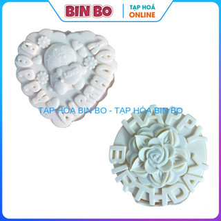 Combo 2 khuôn rau câu sinh nhật mẫu 11 và mẫu 12 Vĩnh Trường