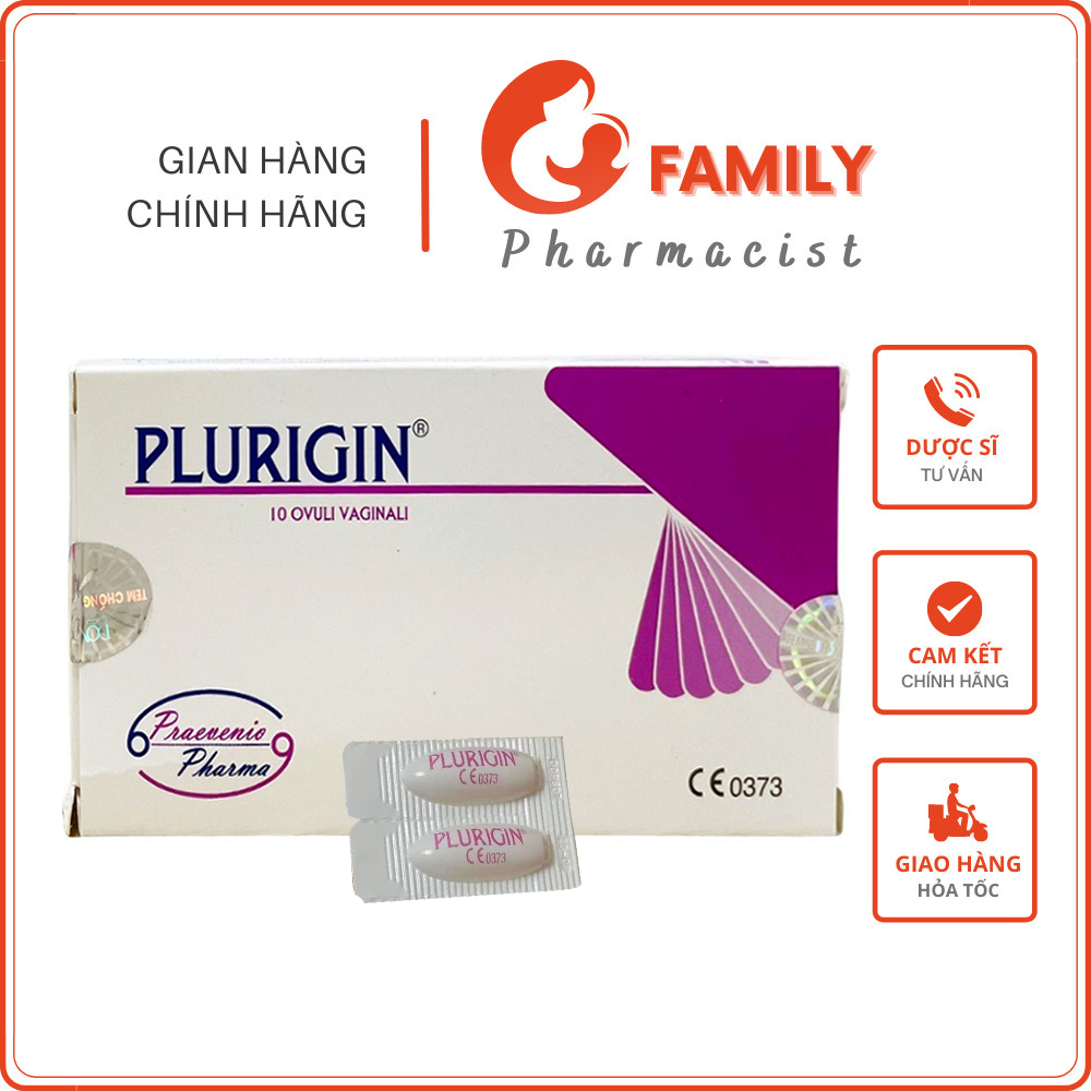Plurigin 10 viên - Hỗ trợ giảm ngứa rát, mùi khó chịu, duy trì độ ẩm tự nhiên