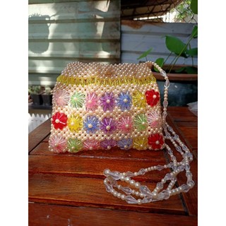 túi kết hạt cườm xách tay handmade