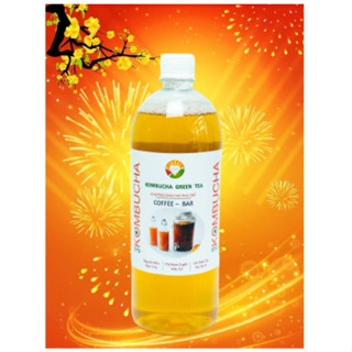 KOMBUCHA GREEN TEA - HỮU CƠ/CHAI NHỰA - RẺ - TIỆN DỤNG (Nguyên Chất Thô - chuyên dùng cho pha chế )