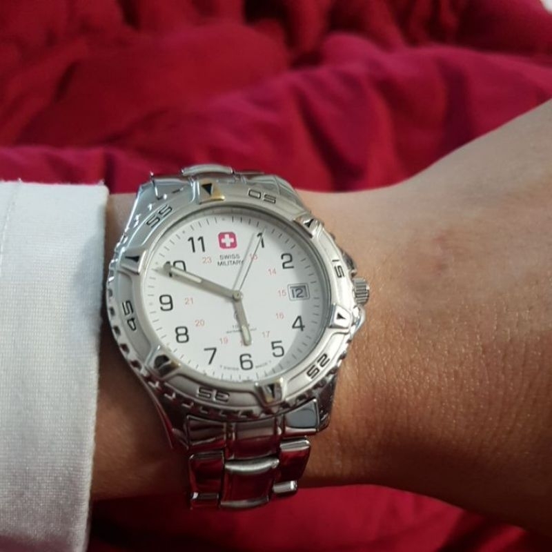 Đồng hồ nam Swiss Military sản xuất tại Thụy Sỹ hàng cũ