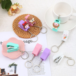 (071) Bấm Ghim Mini Nhiều Màu Có Móc