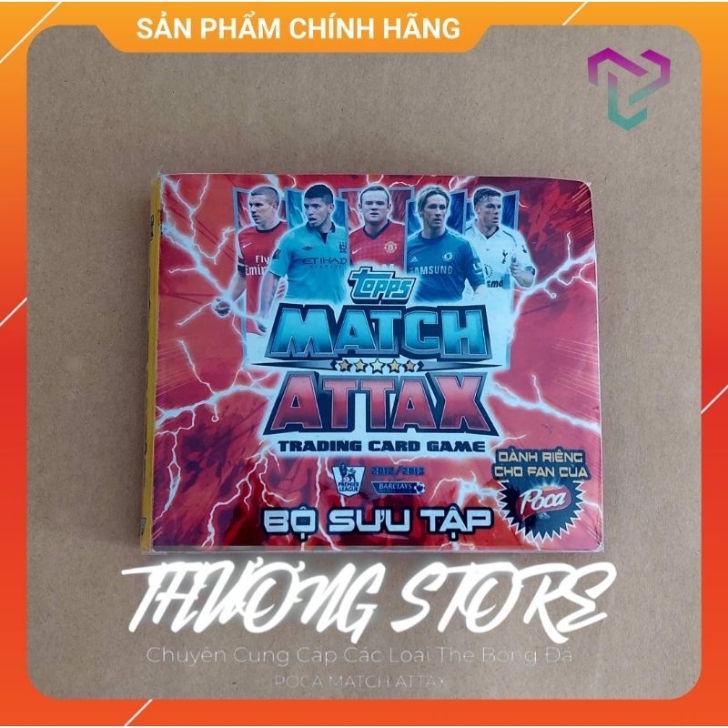 FULL 88 THẺ CẦU THỦ POCA MATCH ATTAX PHIÊN BẢN NĂM 2012-2013
